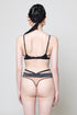 JOAN Dark Front-Clip Triangle Bra